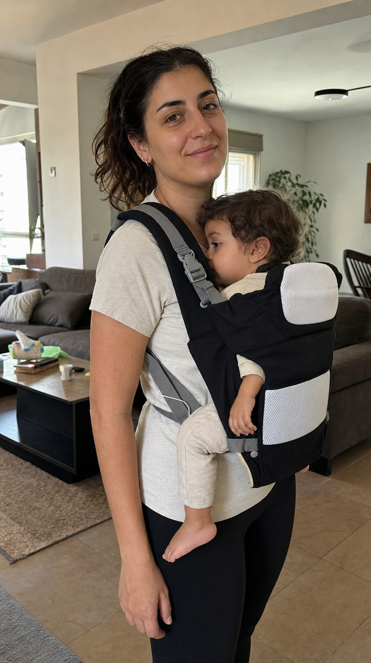 Nasma hip seat carrier